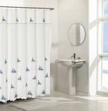 Sailboat Shower Curtain - Blue